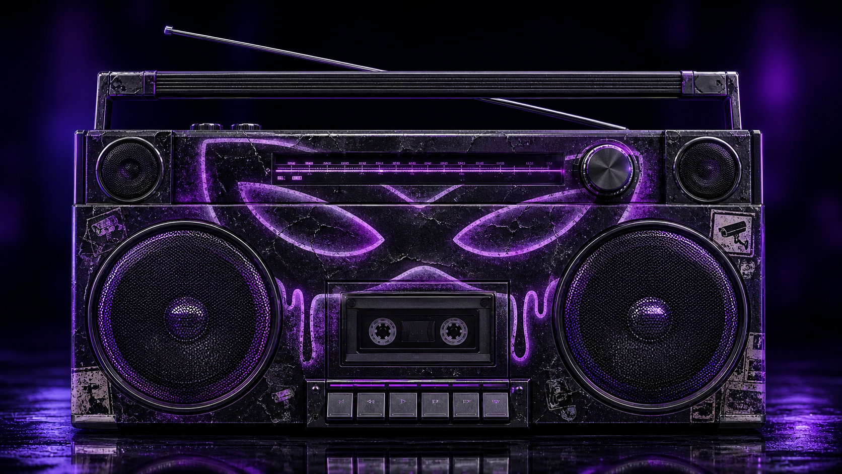 After Dark Bandit boombox skin